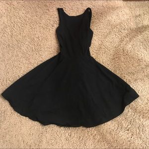 Black Fit & Flare Dress